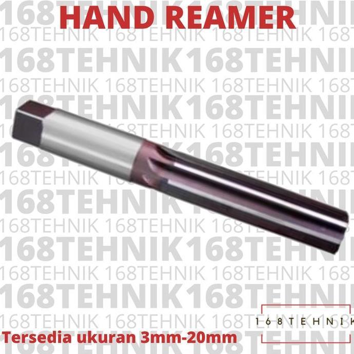 HAND REAMER 8mm / HAND TAPER PIN REAMER 8.0 mm / HAND REAMER JCK