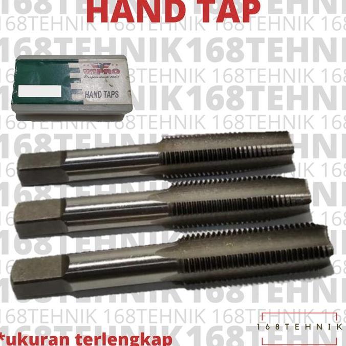 HANDTAP M6X0.5 SET ISI 3 - HAND TAP M6X0.5 - HAND TAP M6