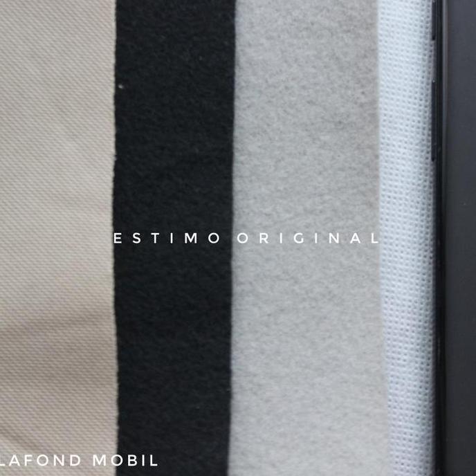 kain plafond mobil hitam bludru