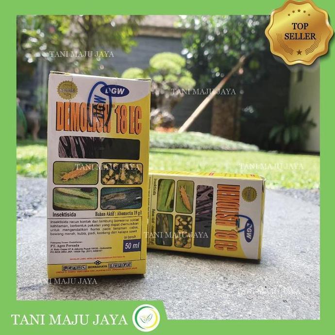Insektisida Demolish 18EC 50 ml Obat Pembasmi Hama Tanaman Kutu Daun Jeruk Tomat Cabai