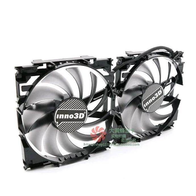 Fan kipas Vga inno3d Gtx 1060 6g X2 970 Extreme edition Cf12915S 4pin