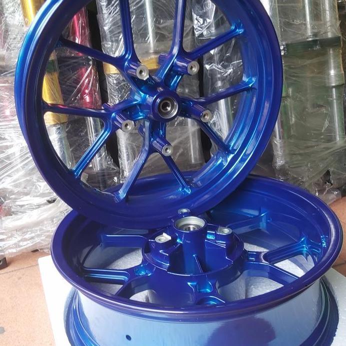 Ready VELG VROSSI COBRA NINJA 250 FI LEBAR BIRU CANDY