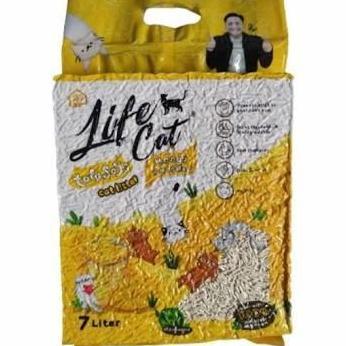 life cat tofu soya 7l pasir kucing cat litter tofu soya life cat tofu