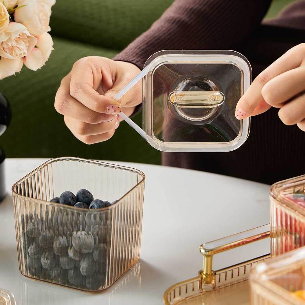 DISKON PAKBRIK TOPLES LEBARAN DESAIN ELEGAN TOPLES PENYIMPANAN MAKANAN RINGAN TOPLES AKRILIK TRANSPA
