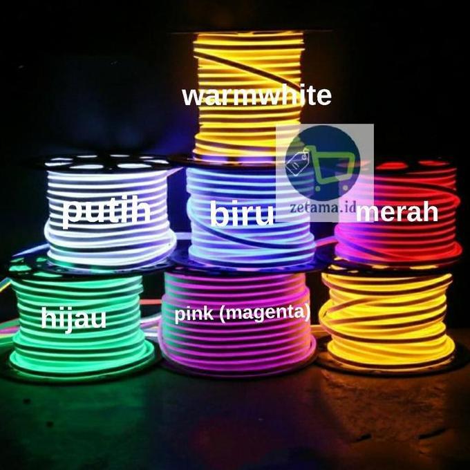 Lampu Selang Led Neon Flex 100Mtr/Roll 220V