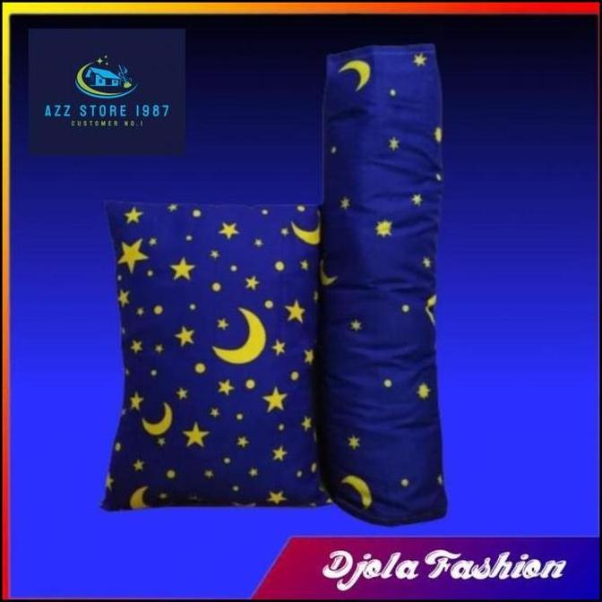 Sarung Bantal Dan Sarung Guling Murah Motif Bulan Bintang