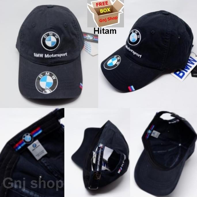 Topi baseball golf new bmw motorsport bordir import full tag uni free box