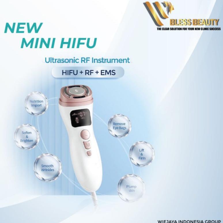 NEW New Mini Hifu 3in1 HIFU RF EMS Anti Aging Wrinkle Kerutan Face Lifting [terbaik][terlaris]