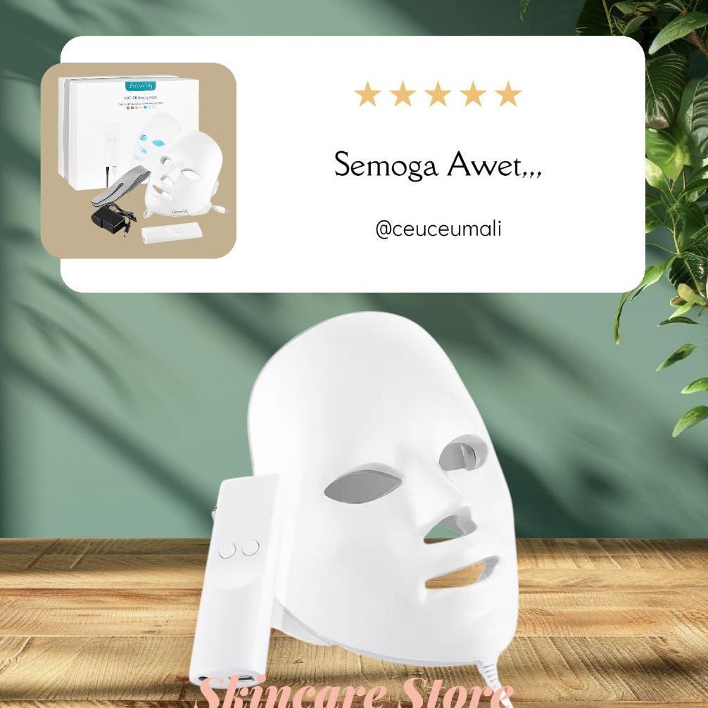 NEW MASKER PDT 7 WARNA PDT MASK 7 IN 1 PDT LED 7 WARNA ALAT FACIAL PDT MASKER WAJAH LED BBGLOW [terb