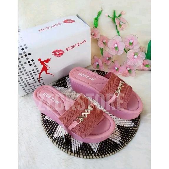 BEST SELLER SANDAL WEDGES WANITA PESTA & KONDANGAN | WEDGES HAK TINGGI EMPUK ELEGAN SANDAL WEDGES WA