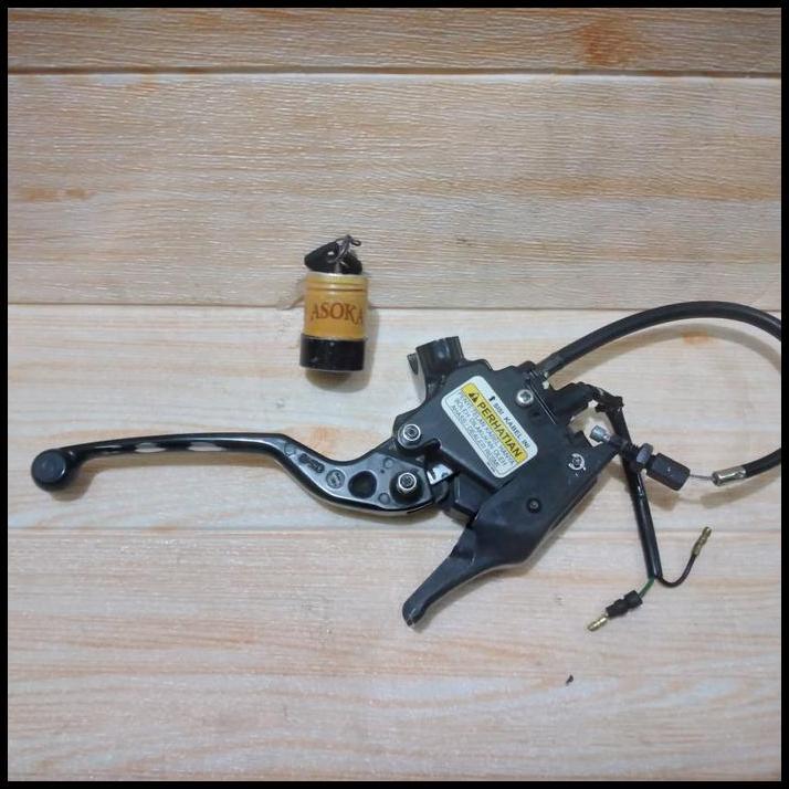 DISKON DUDUKAN HENDEL HANDLE REM KIRI SCOOPY NEW LED R12 ORIGINAL 