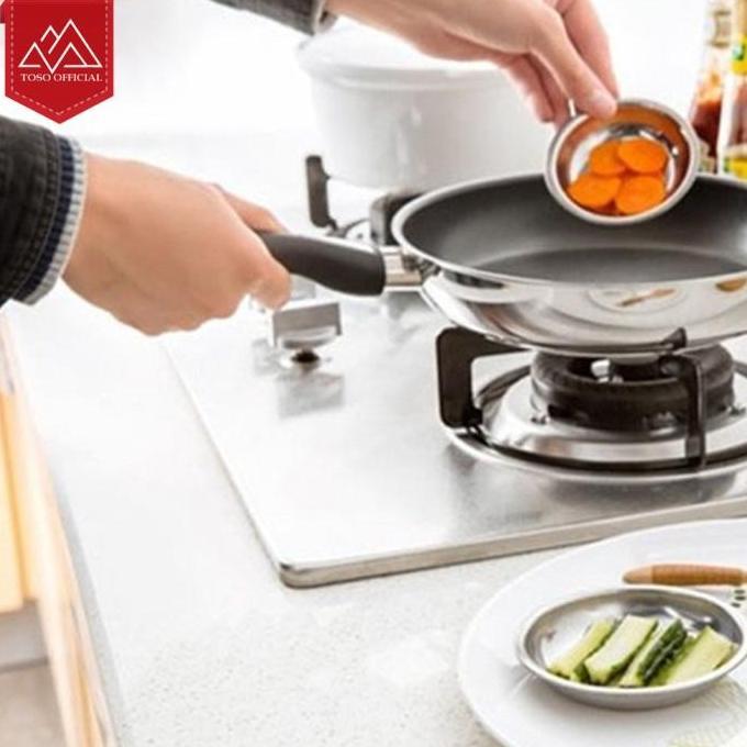 PIRING KECIL PISIN WADAH SAUS SAMBAL BUMBU KECAP STAINLESS SAUCE PLATE