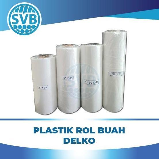 Plastik Roll / Roll Bag / Plastik Buah 25x35 30x40 30x45 35x55 - 30 x