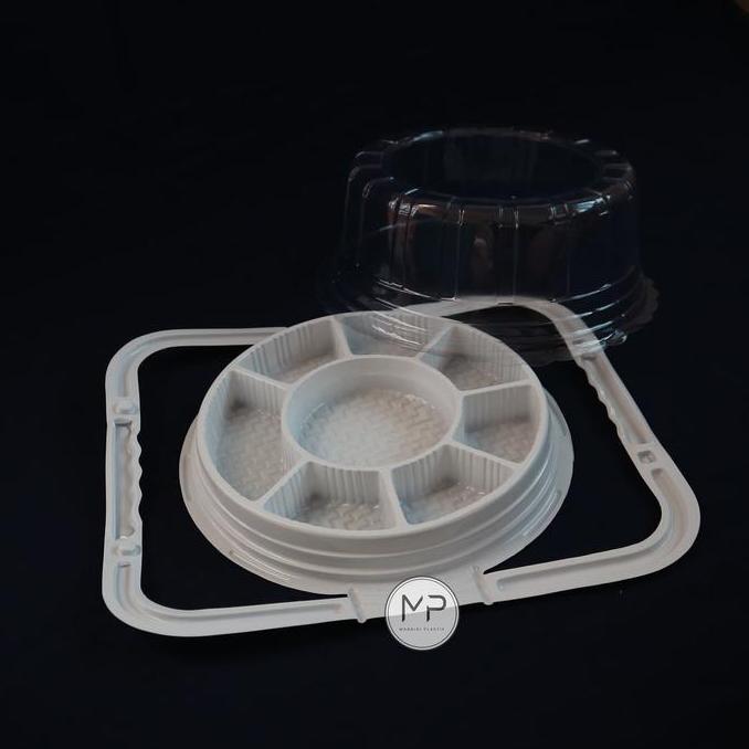 NEW Mika Tumpeng Mini GAGANG SEKAT 8 PUTIH /Tumini dapur solo -50pcs