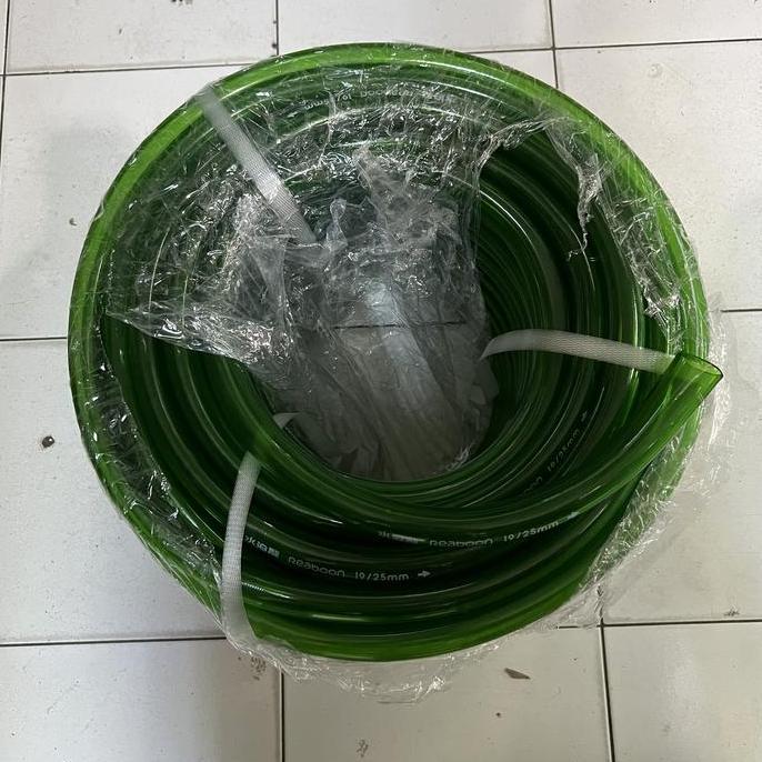 Selang Filter Akuarium Elastis 19/25 Mm Warna Hijau Untuk Filter Akuarium External Canister Kualitas