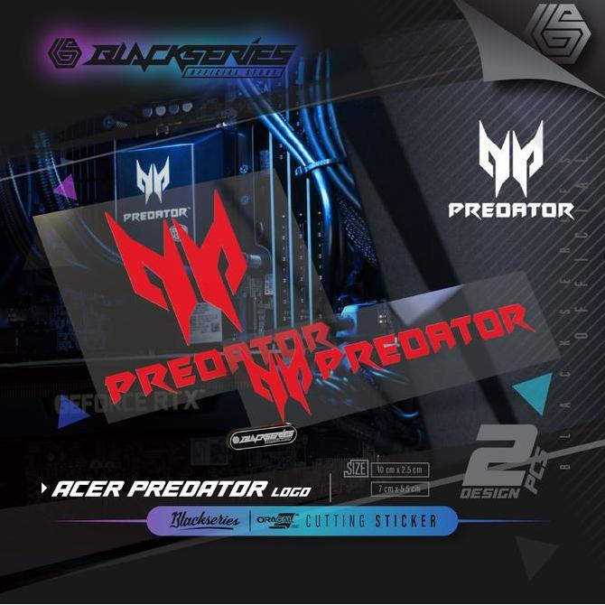 Stiker Acer Predator || Cutting Stiker Predator || Stiker Predator