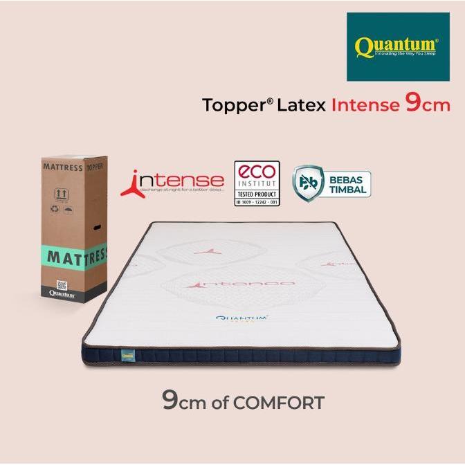 Quantum Latex Topper 9 Cm Intense Mattress 120x200 Cm Alas Kasur vakum