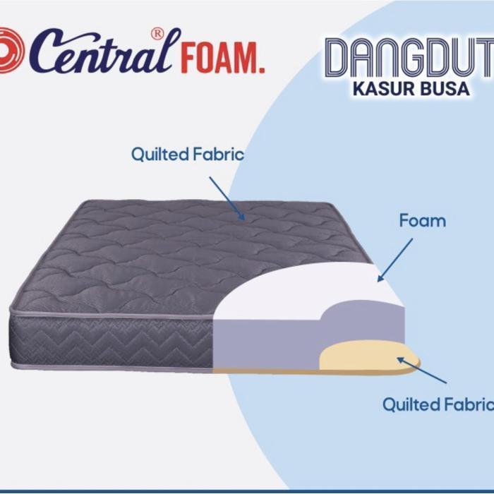 Kasur busa central dangdut X 25 cm uk 160x200