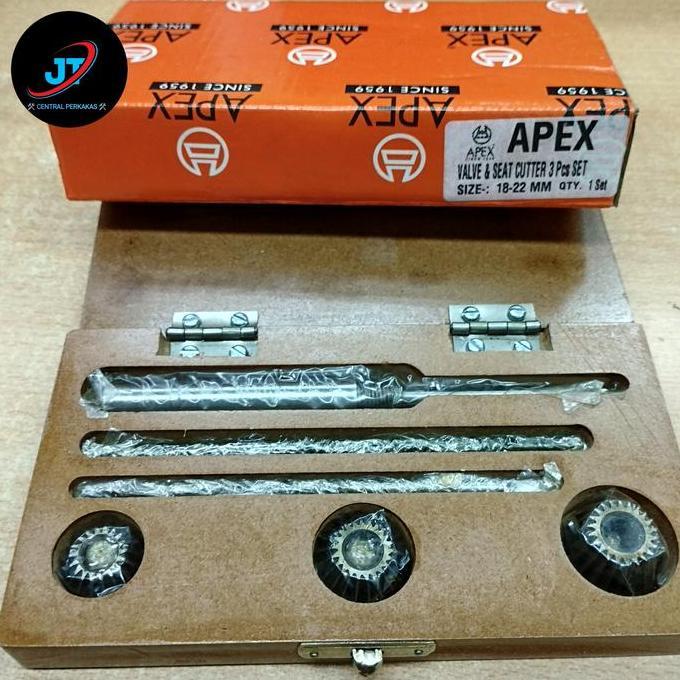 Setting Klep Motor Mobil 18Mm 22Mm 23Mm 24Mm 27Mm Valve & Seat Cutter Set
