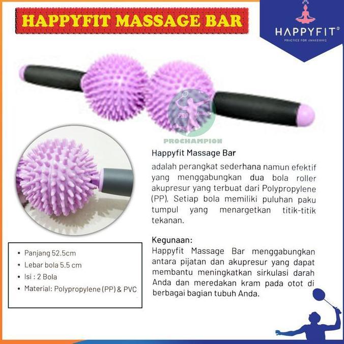 HAPPYFIT HAPPYFIT MASSAGE BAR PURPLE