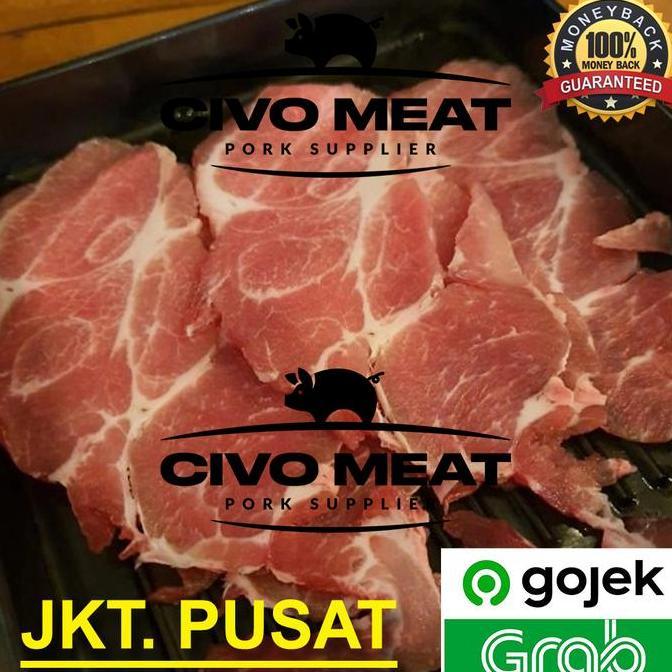 Daging Babi Kapsim Slice 500gr