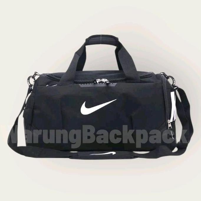 Nike Bag Gym Sport Uni Tas Besar 50L Tahan Air Dengan Slot Sepatu & Kantong Kecil Untuk Olahraga & T