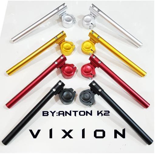 Stang Jepit Vixion-Stang Stang Jepit Vixion Stang Motor Vixion-Stir Ful Cnc
