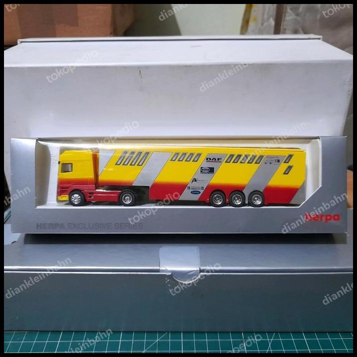 BEST DEAL HERPA SKALA 1:87 - DAF 95 KUNING MERAH DAF05 