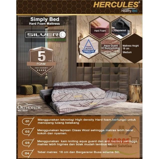 Kasur Busa Ortopedi Hercules Simply Bed Kasur Kesehatan
