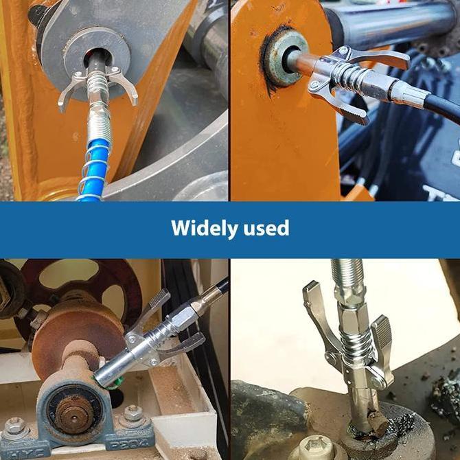 Ready Kepala Pompa Grease Kepala Selang Grease Gun Jepit Penjepit Nepel Stempet Coupler Pompa Gemuk 