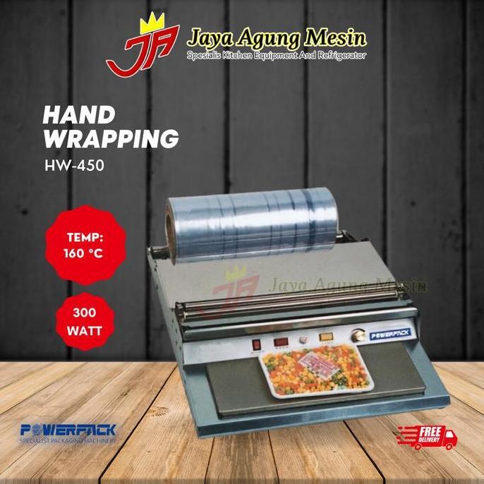Mesin Hand Wraping HW-450 Powerpack