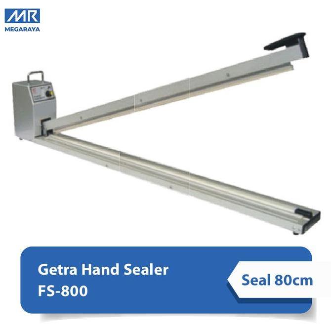 Getra Hand Sealer Panjang / Press Sealer Plastik FS800 Alumunium 80cm