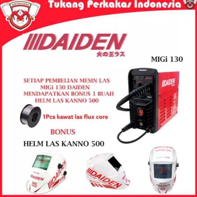 BEBAS ONGKIR - Izumi Daiden Mesin Las Mig 130 A Mesin las mig mig 130 Travo las Mesin las Japan