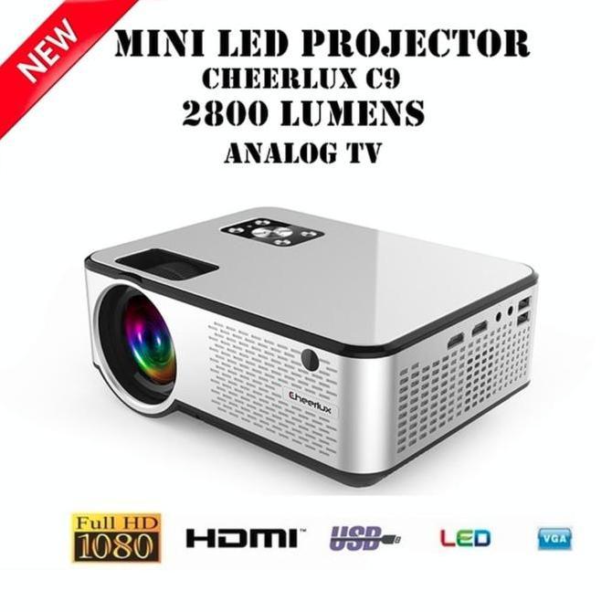 projektor proyektor cheerlux c9 2800 ansi lumens PROYEKTOR CHEERLUX C9