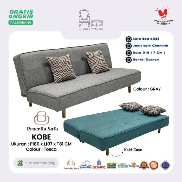 Sofabed Procella Kobe Sofa Bed Minimalis Sofa Lipat Kursi Tamu Kantor
