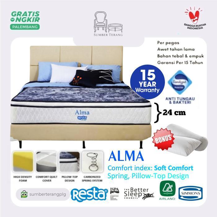 Kasur Airland Matras Airland Plush Top Springbed Airland Resta Alma