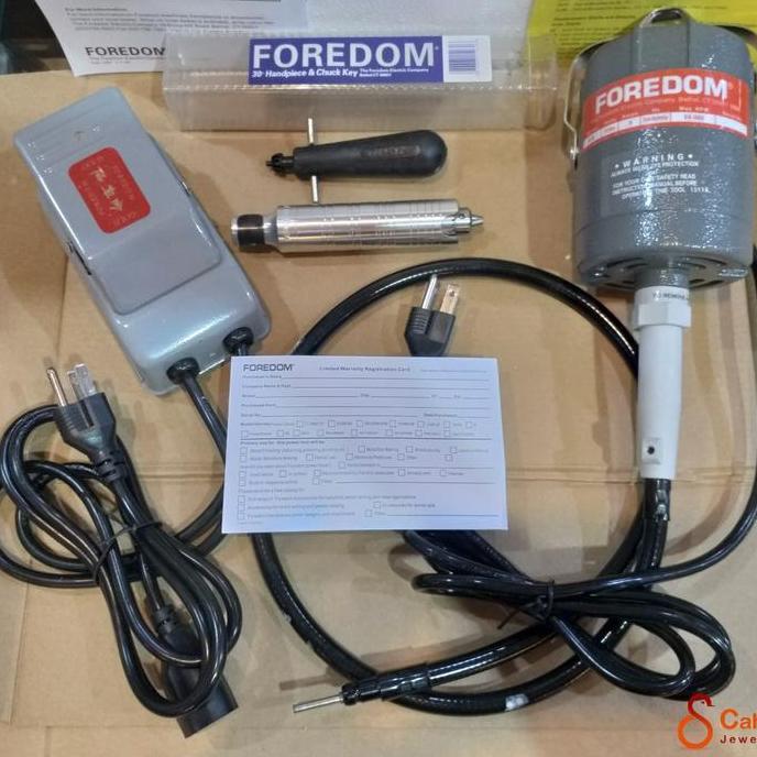 Bor Gantung batu cincin FOREDOM (Mini Getaran)