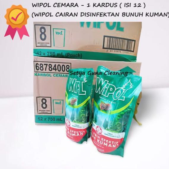 READY Wipol Cemara 1 dus isi 12