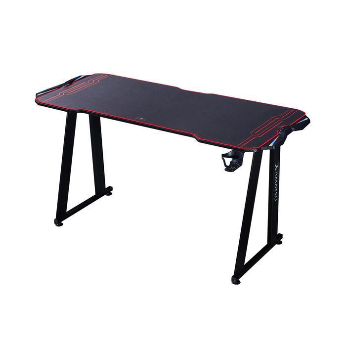 Informa Amatsu Ryuu Meja Gaming - Hitam Mebel Tempat Kerja Ruang Bermain Perlengkapan Perabot Kantor