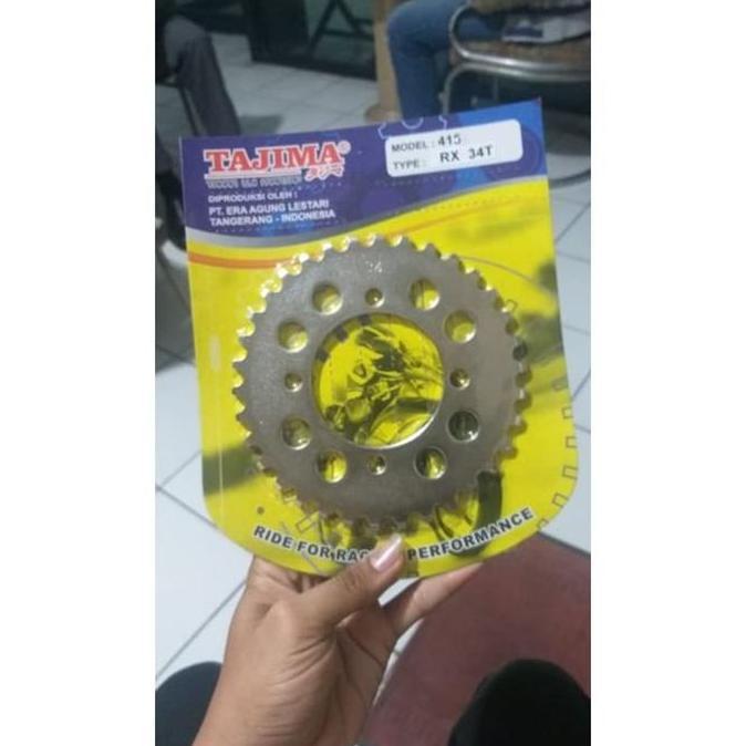 Sprocket Gir Gear Sprocket Gir Gear Belakang Gold 415 30 31 32