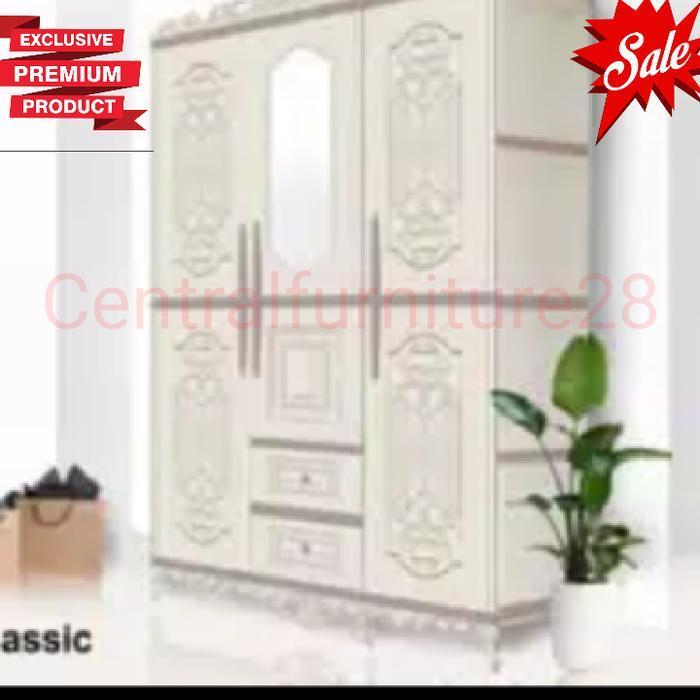 Lemari Plastik Olymplast 3 Pintu Classic