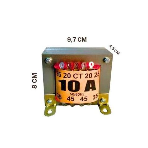 Trafo 10 Amper CT 45 kecil/ Travo 10A CT 45V kecil tembaga murni tanpa campuran