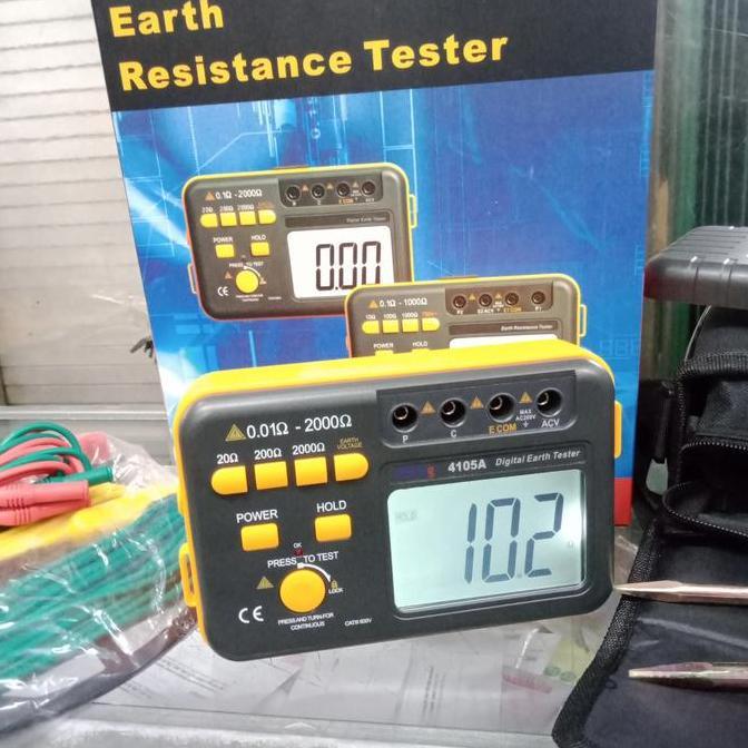 Aditeg 4105A Digital Earth Tester - Grounding Tester