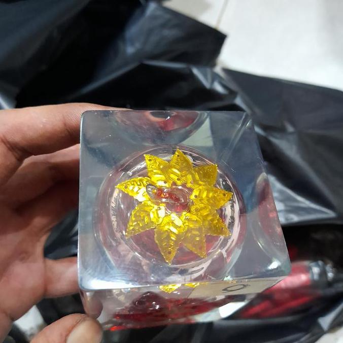 apel jin pres cair merah daun 9