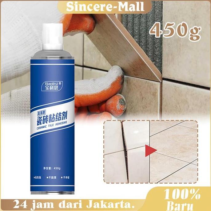 DIKARTELLA Lem Keramik Dinding Perekat Keramik Kamar Mandi Tile Repair Keramik