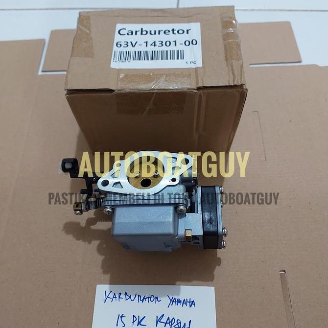 KarburatorMesinTempelYamaha15 PK HP KAPSUL63V-14301-00 (Cocok ke Hangkai & Parsun) murah