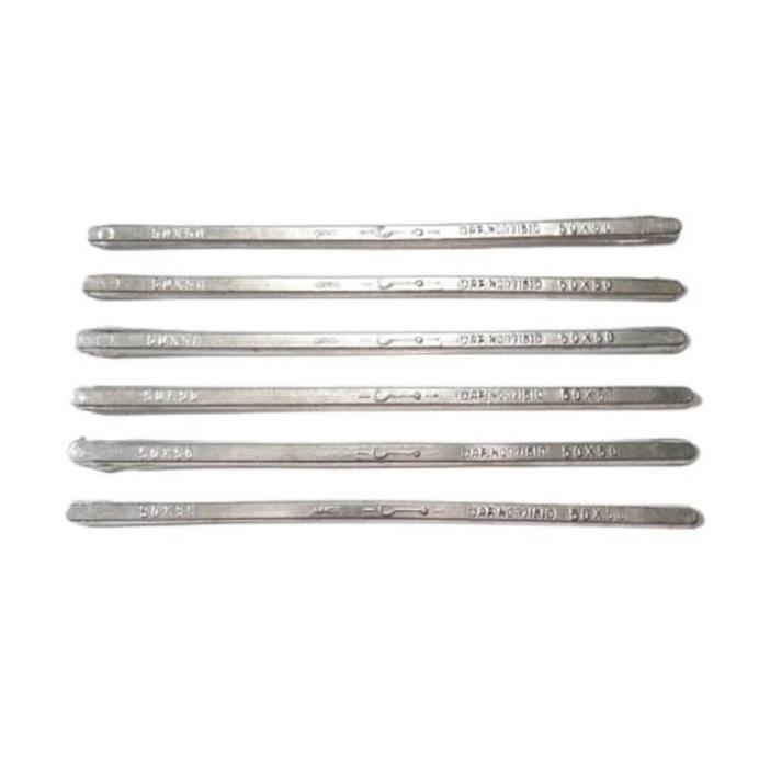 Ready Timah Patri Batangan Cap Pancing 50 x 50 Timah Solder Patri Batangan Cap Pancing