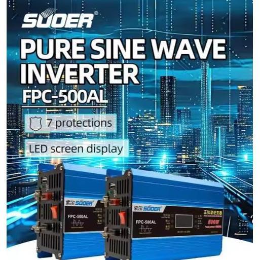 Pure Sine Wave PSW Inverter Suoer FPC 500 Watt