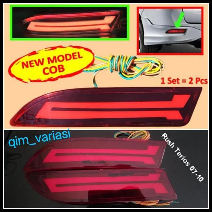 GRATIS ONGKIR LAMPU LED BUMPER RUSH TERIOS 2007 2008 2009 2010 