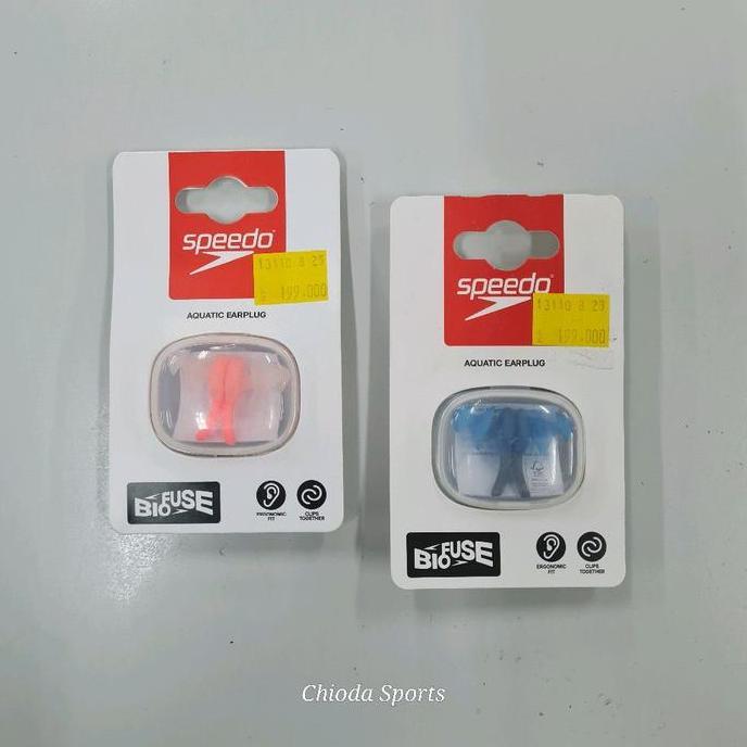 Earplug Speedo Biofuse Original Ear Plug Penutup Tutup Telinga Kuping Renang